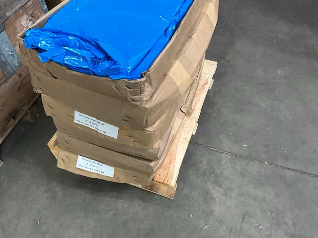 Otto container zakken 380 liter 75/35 x 145 cm, 0,05 mm blauw 75 stuks (6x) - afbeelding 2 van  3