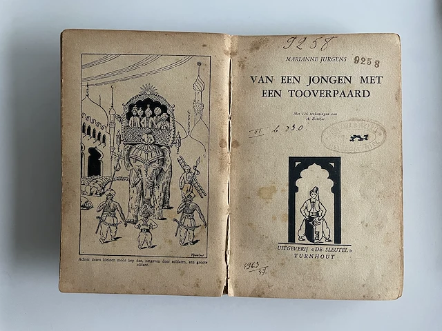 Oud boek - afbeelding 1 van  2