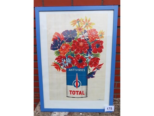 Oude affiche total - afbeelding 1 van  3