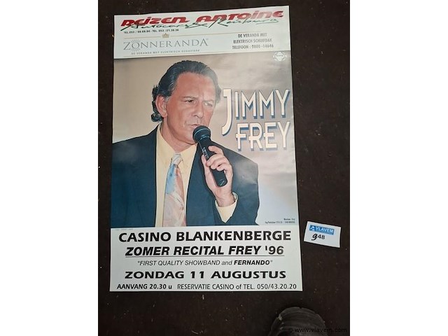 Oude affiche - afbeelding 1 van  1