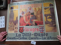 Oude affiche - afbeelding 1 van  3