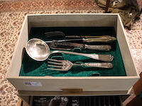 Oude bestekkoffer - afbeelding 4 van  8