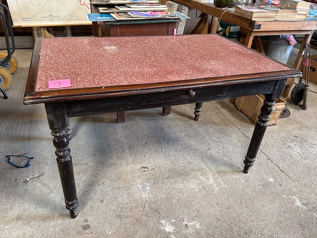 Oude boerentafel - afbeelding 1 van  3