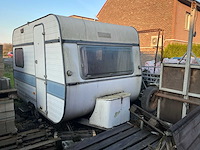Oude caravan