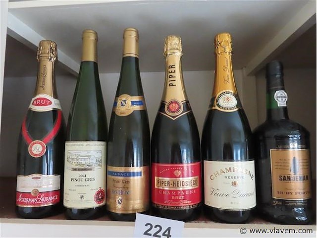 Oude dranken 6 stuks - afbeelding 1 van  3