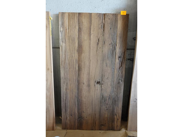 Oude eik tafelblad - afbeelding 1 van  2