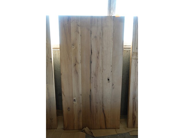 Oude eik tafelblad - afbeelding 1 van  2