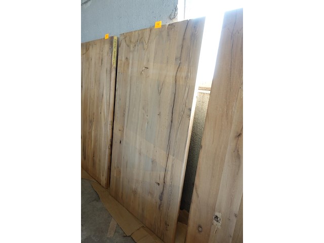 Oude eik tafelblad - afbeelding 1 van  2