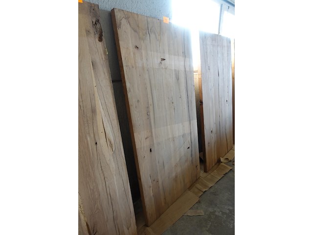 Oude eik tafelblad - afbeelding 2 van  2