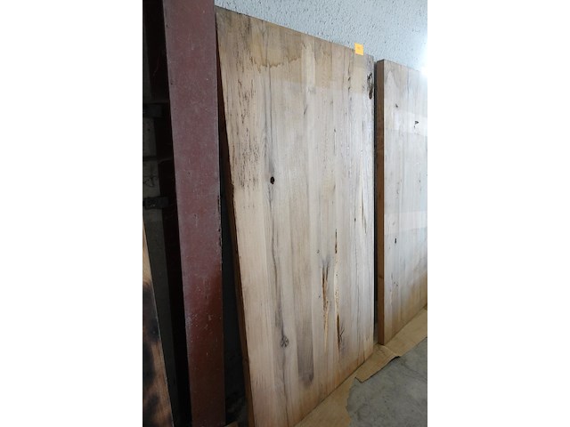 Oude eik tafelblad - afbeelding 2 van  2