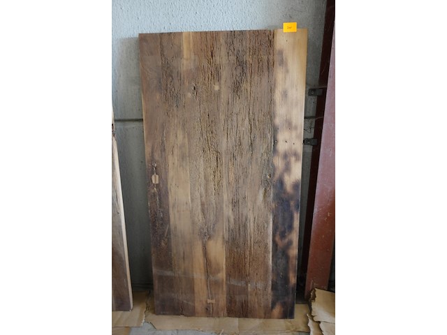 Oude eik tafelblad - afbeelding 1 van  2