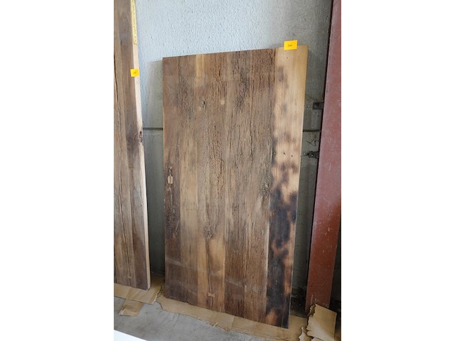 Oude eik tafelblad - afbeelding 2 van  2