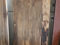 Oude eik tafelblad - afbeelding 2 van  2