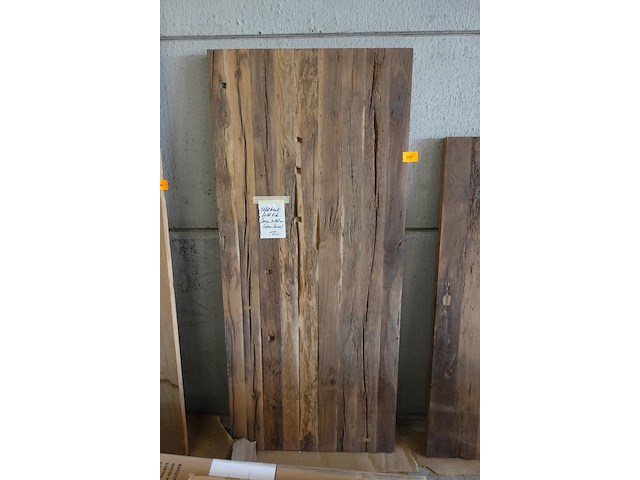 Oude eik tafelblad - afbeelding 1 van  2