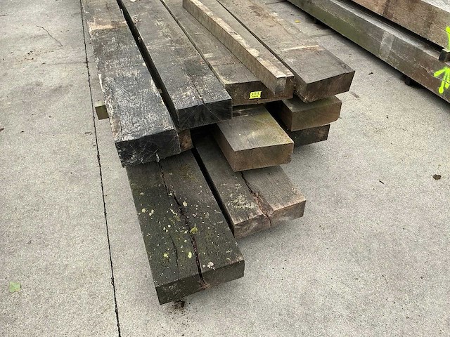 Oude eiken balken (10x) - afbeelding 5 van  6