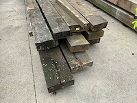 Oude eiken balken (10x) - afbeelding 5 van  6