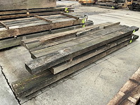 Oude eiken balken (10x) - afbeelding 2 van  5