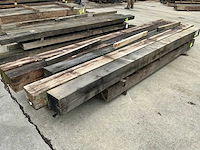 Oude eiken balken (10x) - afbeelding 2 van  5