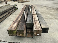 Oude eiken balken (10x) - afbeelding 4 van  5
