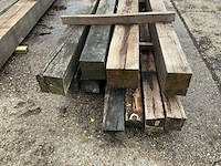 Oude eiken balken (10x) - afbeelding 2 van  4