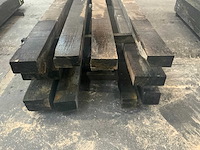 Oude eiken balken (12x) - afbeelding 2 van  3