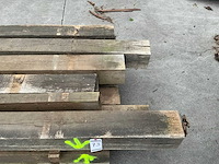Oude eiken balken (12x) - afbeelding 3 van  3