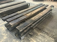 Oude eiken balken (12x) - afbeelding 2 van  6
