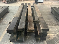 Oude eiken balken (12x) - afbeelding 4 van  6