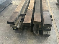 Oude eiken balken (12x) - afbeelding 5 van  6