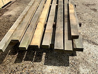 Oude eiken balken (14x) - afbeelding 3 van  4