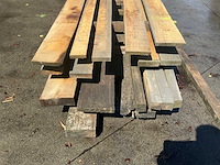 Oude eiken balken (15x) - afbeelding 3 van  7