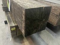 Oude eiken balken 18x18 cm (8x) - afbeelding 5 van  6
