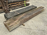 Oude eiken balken 20x40 (2x) - afbeelding 2 van  5