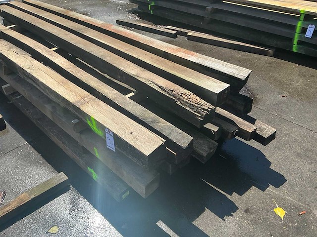 Oude eiken balken (22x) - afbeelding 5 van  6