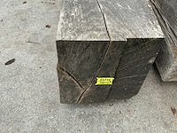 Oude eiken balken 25x25 cm (3x) - afbeelding 6 van  6