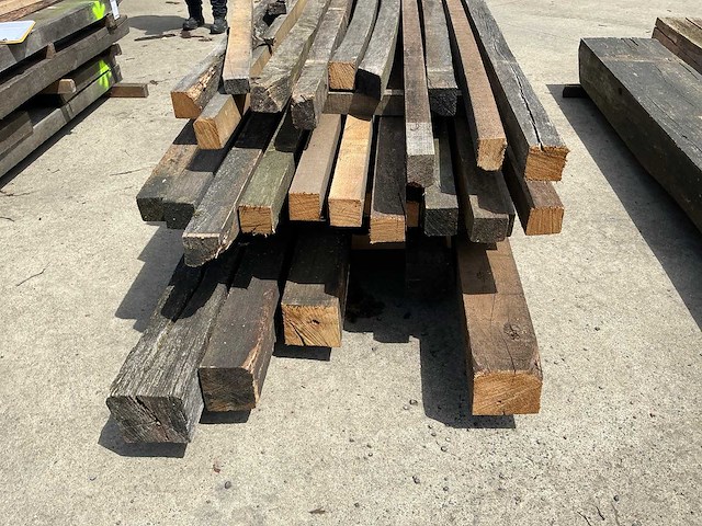 Oude eiken balken (36x) - afbeelding 3 van  6