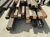 Oude eiken balken (36x) - afbeelding 5 van  6