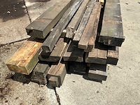 Oude eiken balken (36x) - afbeelding 3 van  6