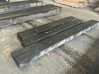 Oude eiken balken (3x) - afbeelding 2 van  5
