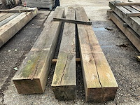 Oude eiken balken (3x) - afbeelding 4 van  4