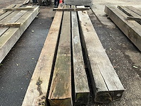 Oude eiken balken (4x) - afbeelding 5 van  7