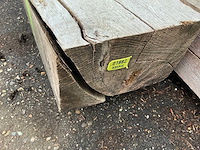 Oude eiken balken (4x) - afbeelding 4 van  4