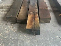 Oude eiken balken (4x) - afbeelding 2 van  3