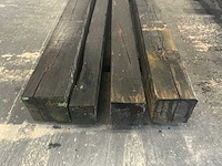 Oude eiken balken (4x) - afbeelding 3 van  6