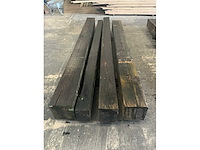 Oude eiken balken (4x) - afbeelding 4 van  6
