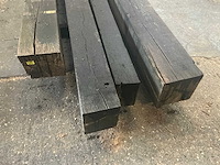 Oude eiken balken (4x) - afbeelding 5 van  6