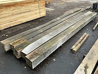Oude eiken balken (5x) - afbeelding 2 van  5