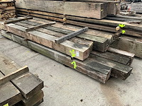 Oude eiken balken (8x) - afbeelding 1 van  8