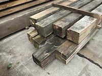 Oude eiken balken (8x) - afbeelding 3 van  8