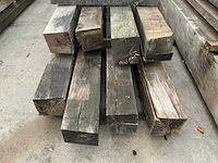 Oude eiken balken (8x) - afbeelding 6 van  8